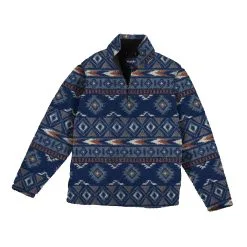 Boy's Wrangler 1/4 Zip Sherpa Pullover #112318253