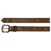TRENDITIONS Women's Hooey Western Belt #2075BE12 -Men's Plaid Shirt Sales 006a3763415da2b5f58bda76292cc3b7