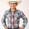 Roper Apparel Boy's Roper Snap Front Shirt #01-030-0101-4025WH -Men's Plaid Shirt Sales 00b8b155f68c808c8c8ccb91b5a2d04a