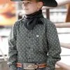 Boy's Cinch Button Down Shirt #MTW7060303