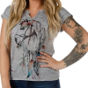 Women's Liberty Wear T-Shirt #7003GRY -Men's Plaid Shirt Sales 0379074504e4271c0f4a6c9152629292