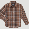 Boy's Wrangler Wrinkle Resist Snap Front Shirt #112318677 -Men's Plaid Shirt Sales 03be3dacf0598cd38d4ed2470cfd99e7
