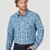 Men's Wrangler Retro Snap Front Shirt #112318744 -Men's Plaid Shirt Sales 03fc5db131dfc1b6dff15bd509cc9398