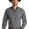 Men's Rough Stock Button Down Shirt #RSMSODR0EE -Men's Plaid Shirt Sales 055a09d326ed0fd62a287baf84e738fc