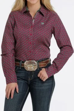 Women's Cinch Button Down Shirt #MSW9165015PNK -Men's Plaid Shirt Sales 059276e22571a8749be51a9cdb9ea2ab