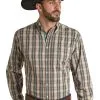 Men's Rough Stock Button Down Shirt #RSMSODR0E7 -Men's Plaid Shirt Sales 0a660510ed3619a96928d370191cb06c