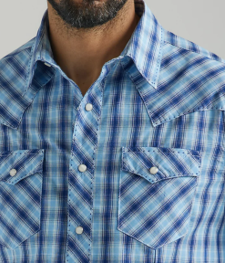 Men's Wrangler Snap Front Shirt #112324669 -Men's Plaid Shirt Sales 0cac8f378ffc25d8b324f49f94504e9c
