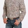 Men's Cinch Button Down Shirt #MTW1105426 -Men's Plaid Shirt Sales 0cf9c0dded19766536cdca9a5740cc6a
