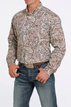 Men's Cinch Button Down Shirt #MTW1105426