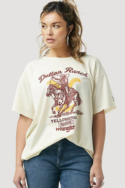 Women's Wrangler Yellowstone Oversized T-Shirt #112323597 -Men's Plaid Shirt Sales 0d05fee79aa3554a8f4455bfd8fba683