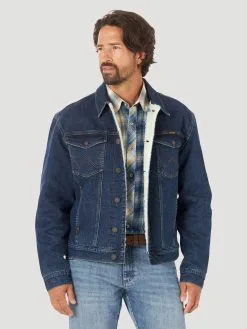 Men's Wrangler Retro Lined Denim Jacket #112318302