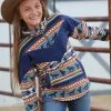 Cinch Girl's Cruel Girl Aztec Horse Print Polar Fleece Pullover #CWK8640002 -Men's Plaid Shirt Sales 0d8334e25d051c06e6b343ed742c1a37