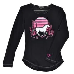 COWBOY HARDWARE Girl's Cowgirl Hardware T-Shirt #412082-010-K