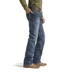 Men's Ariat M5 Slim Fit Straight Leg Jean #10014010 7 Men's Ariat M5 Slim Fit Straight Leg Jean #10014010 -Men's Plaid Shirt Sales 10014010 side