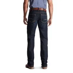 Men's Ariat Rebar M4 Low Rise DuraStretch Edge Boot Cut Jean #10016220 5 Men's Ariat Rebar M4 Low Rise DuraStretch Edge Boot Cut Jean #10016220 -Men's Plaid Shirt Sales 10016220 back