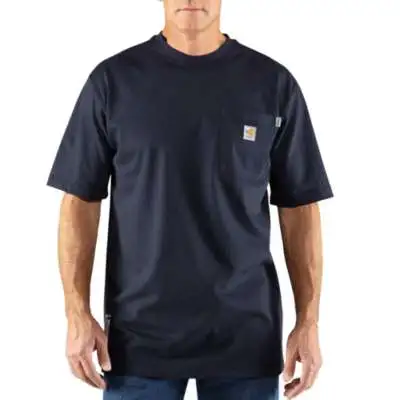Men's Carhartt Flame Resistant T-Shirt #100234-410X (Big And Tall) 3 Men's Carhartt Flame Resistant T-Shirt #100234-410X (Big And Tall)