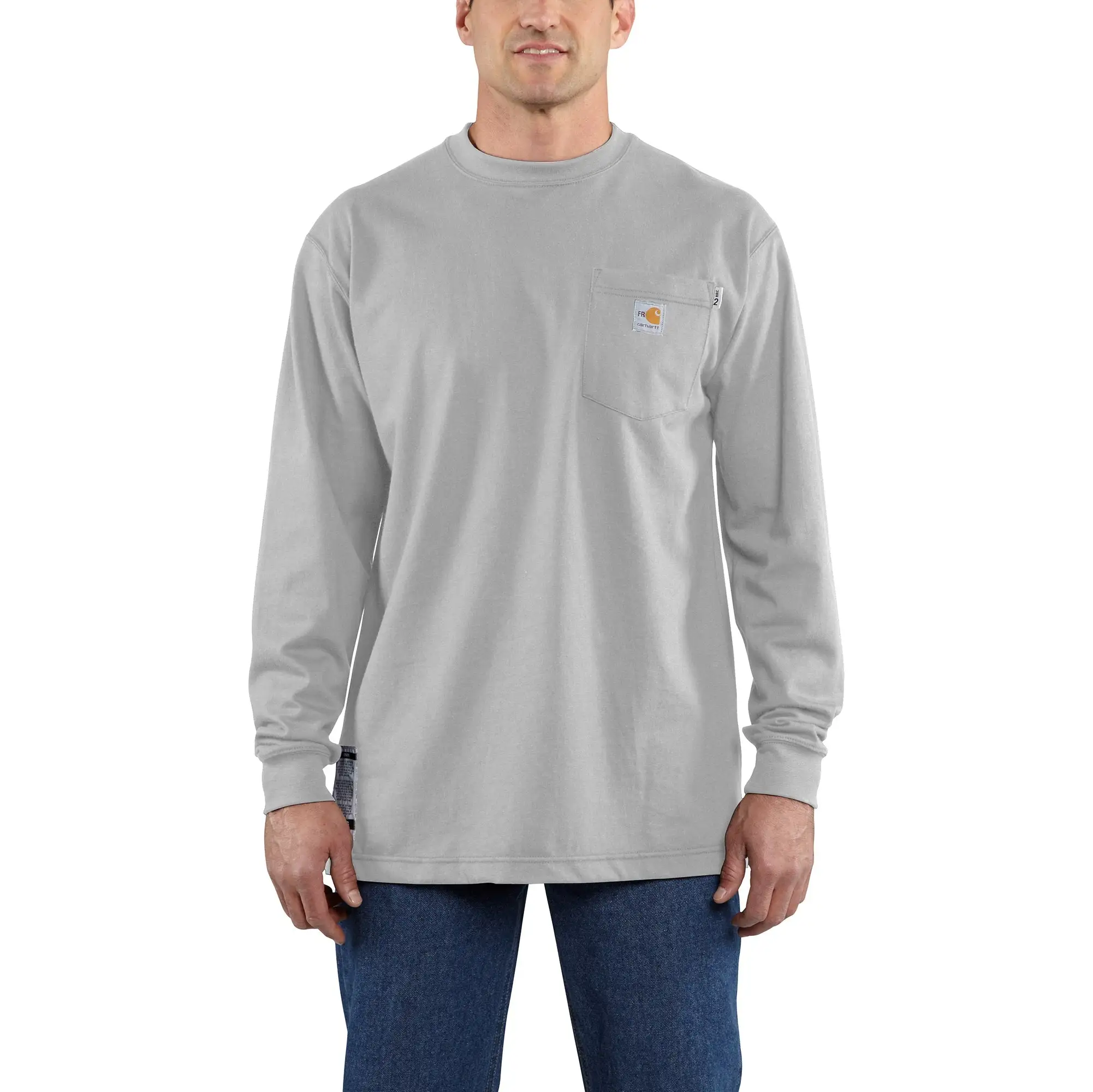 Men's Carhartt Flame Resistant T-Shirt #100235-051X (Big And Tall) 3 Men's Carhartt Flame Resistant T-Shirt #100235-051X (Big And Tall)