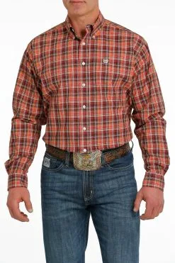 Men's Cinch Button Down Shirt #MTW1105524 -Men's Plaid Shirt Sales 10df705dfb10c65e07ed331c7180e0bf