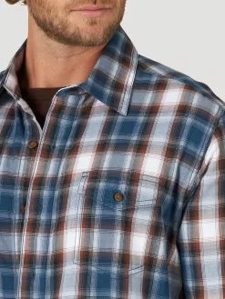 Men's Wrangler Button Down Shirt #112318824 -Men's Plaid Shirt Sales 112318824 BD01 RGBD PRD