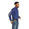 Men's Ariat Blue Team Wolf Button Down Long Sleeve #10038089-C -Men's Plaid Shirt Sales 1128a82e69636ea0a29c82a8cabb6cb2