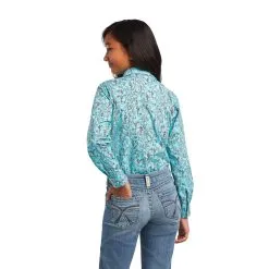 Girl's Ariat R.E.AL. Bucking Bronc Snap Front Shirt #10040631 -Men's Plaid Shirt Sales 12666563cb6b637b2dbe95f4d99e4fba