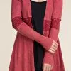 Women's Vocal Cardigan #13177C-RED -Men's Plaid Shirt Sales 13177c