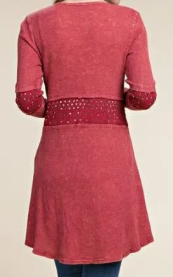 Women's Vocal Cardigan #13177C-RED -Men's Plaid Shirt Sales 13177c 3