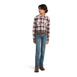 Boy's Ariat Hayne Retro Fit Snap Front Shirt #10039516 -Men's Plaid Shirt Sales 133912a2587e4aaf8a5ba936725b4720