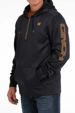 Men's Cinch Black Hoodie #MWK1240001 -Men's Plaid Shirt Sales 1404e5cecfedb35496613c4b8bf80d57