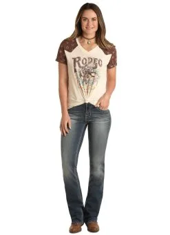 Rock & Roll Cowgirl Women's Panhandle T-Shirt #WLWT21RZIW -Men's Plaid Shirt Sales 16e1ed5c9291c2464c4d5abd97521e94