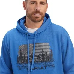 Men's Ariat Land Of The Free Sweatshirt #10041718-C -Men's Plaid Shirt Sales 1805f5f5ed52b3cac8f1f69ccbdf9c7e