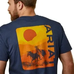 Men's Ariat Mustang Fever T-Shirt #10045275 -Men's Plaid Shirt Sales 1886517b2145b0335f25521dd31d27f4