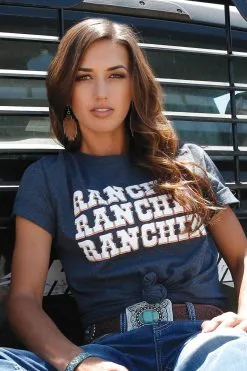 Cinch Women's Cruel Girl Ranchin' T-Shirt #CTT7385002