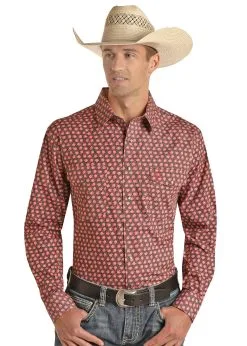 Men's Panhandle Snap Front Shirt #PSMSODR0MB