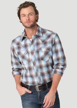 Men's Wrangler Retro Snap Front Shirt #112324671