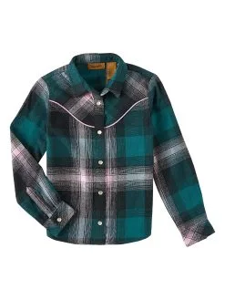 Girl's Wrangler Snap Front Shirt #112321674
