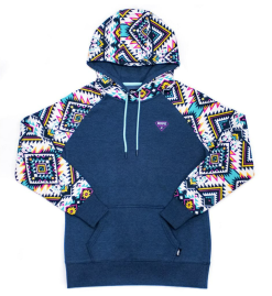 Girl's Hooey Rope Like A Girl Hoody #HH1188NVAZ