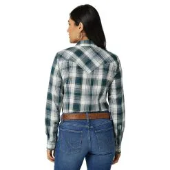 Women's Wrangler Essential Snap Front Shirt #112327184 -Men's Plaid Shirt Sales 1e56290c7ba011fde3abb36552e4d3c4