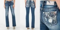Women's Miss Me Bootcut Jean #M3885B