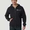 Men's Wrangler Logo Zip Hoodie #112324803 -Men's Plaid Shirt Sales 2266ee34dd9f3965729357cd5a25c2bf