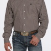 Men's Cinch Cream Button Down Shirt #MTW1105454 1 Men's Cinch Cream Button Down Shirt #MTW1105454 -Men's Plaid Shirt Sales 27188af484681d25f9d98ec11624ebcc