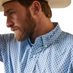 Men's Ariat Team Logo Button Down Shirt #10043854 -Men's Plaid Shirt Sales 28fcf8bb3002bbfc58da260e96e6c320