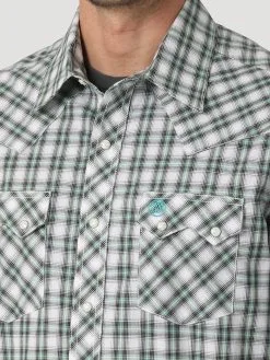 Men’s Wrangler Retro Snap Front Shirt #112326336X -Men's Plaid Shirt Sales 2b023a59b0763b1b2382f826e72a5493