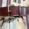 VISALIA STOCK SADDLE CO Men's Visalia Stock Saddle Western Belt #311-06BRN -Men's Plaid Shirt Sales 2c17e3326d9d99943044c58422409503