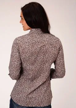 Roper Apparel Women's Roper Snap Front Shirt #03-050-0064-4044BR -Men's Plaid Shirt Sales 2c577bcc0e8d343c119548feb1ffa60a