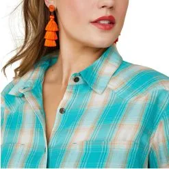 Women's Ariat REAL Billie Rae Button Down Shirt #10043447 -Men's Plaid Shirt Sales 31691f25dd062c7fcc682130904381d7