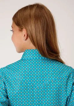 Roper Apparel Girl's Roper Snap Front Shirt #03-080-0225-4009 -Men's Plaid Shirt Sales 32317840959ee25b9b747bd8c749afaf