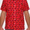 Men's Cinch Button Down Shirt #MTW1401005RED
