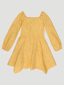 Girl's Wrangler Peasant Dress #112329198