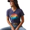 Women's Ariat REAL Horizon T-Shirt #10043418 -Men's Plaid Shirt Sales 33c202a6d89b3cf32f211e9d3c80177c